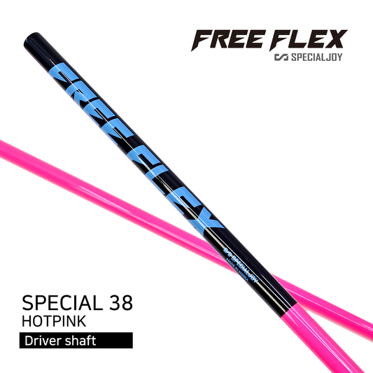 FREE FLEX FF38 SPECIAL 38 HOT PINK DRIVER SHAFT