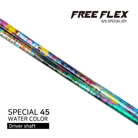 FREE FLEX FF45 SPECIAL 45 WATER COLOR DRIVER SHAFT