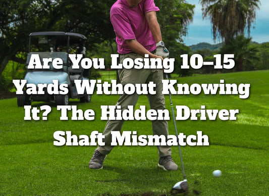 Are You Losing 10–15 Yards Without Knowing It? The Hidden Driver Shaft Mismatch