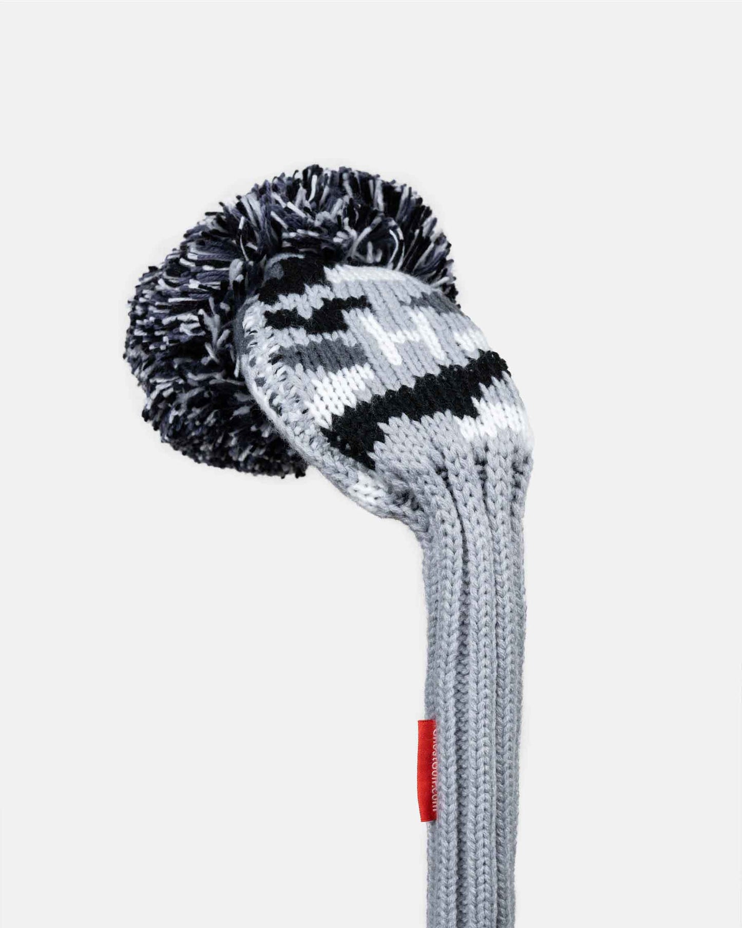 GHOST GOLF GREY CAMO KNIT HEAD COVER
