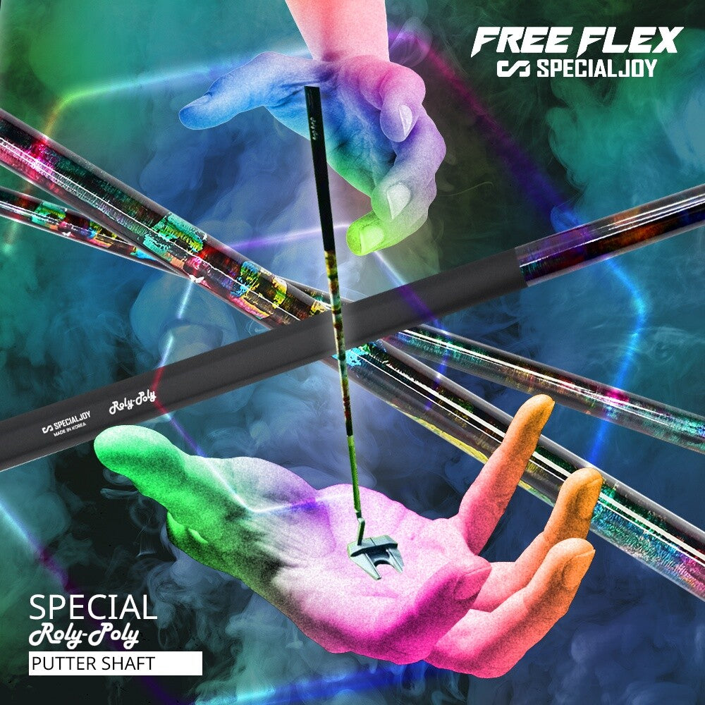 FREE FLEX SPECIAL ROLY-POLY PUTTER SHAFT
