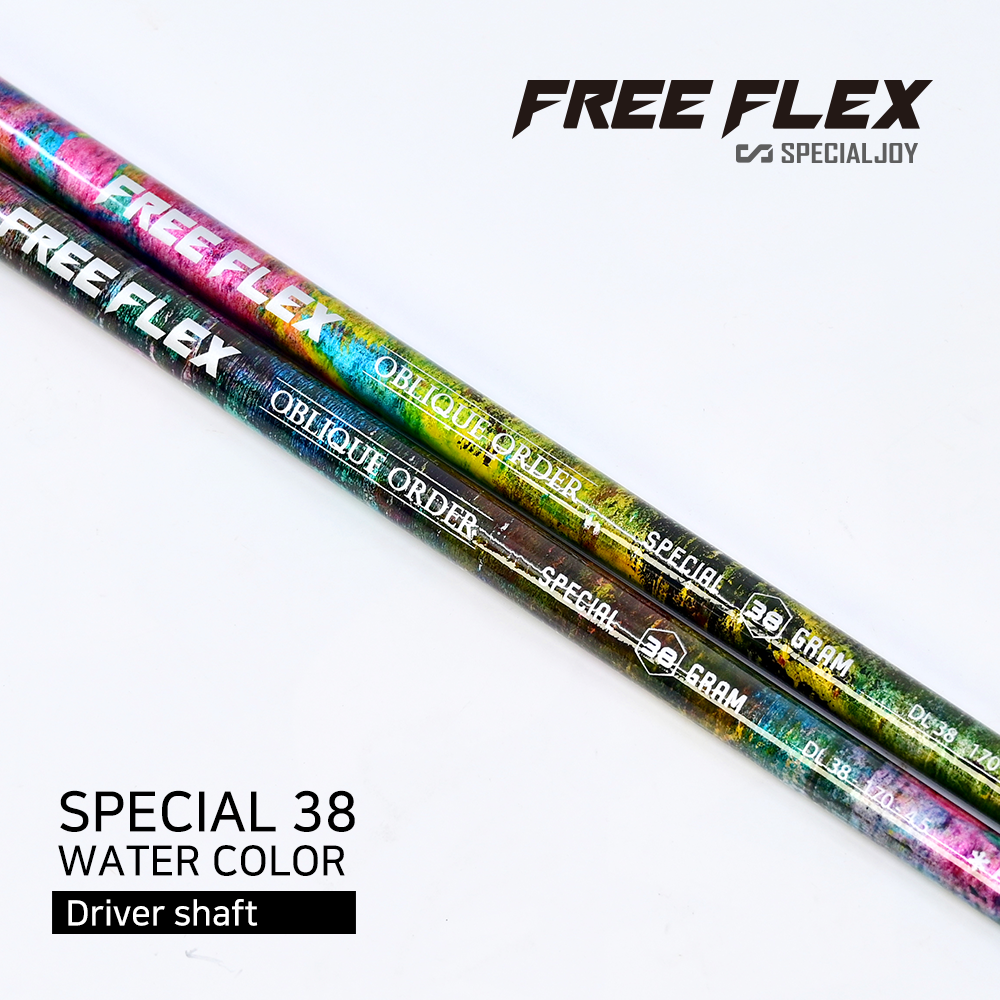 FREE FLEX FF38 SPECIAL 38 WATER COLOR DRIVER SHAFT